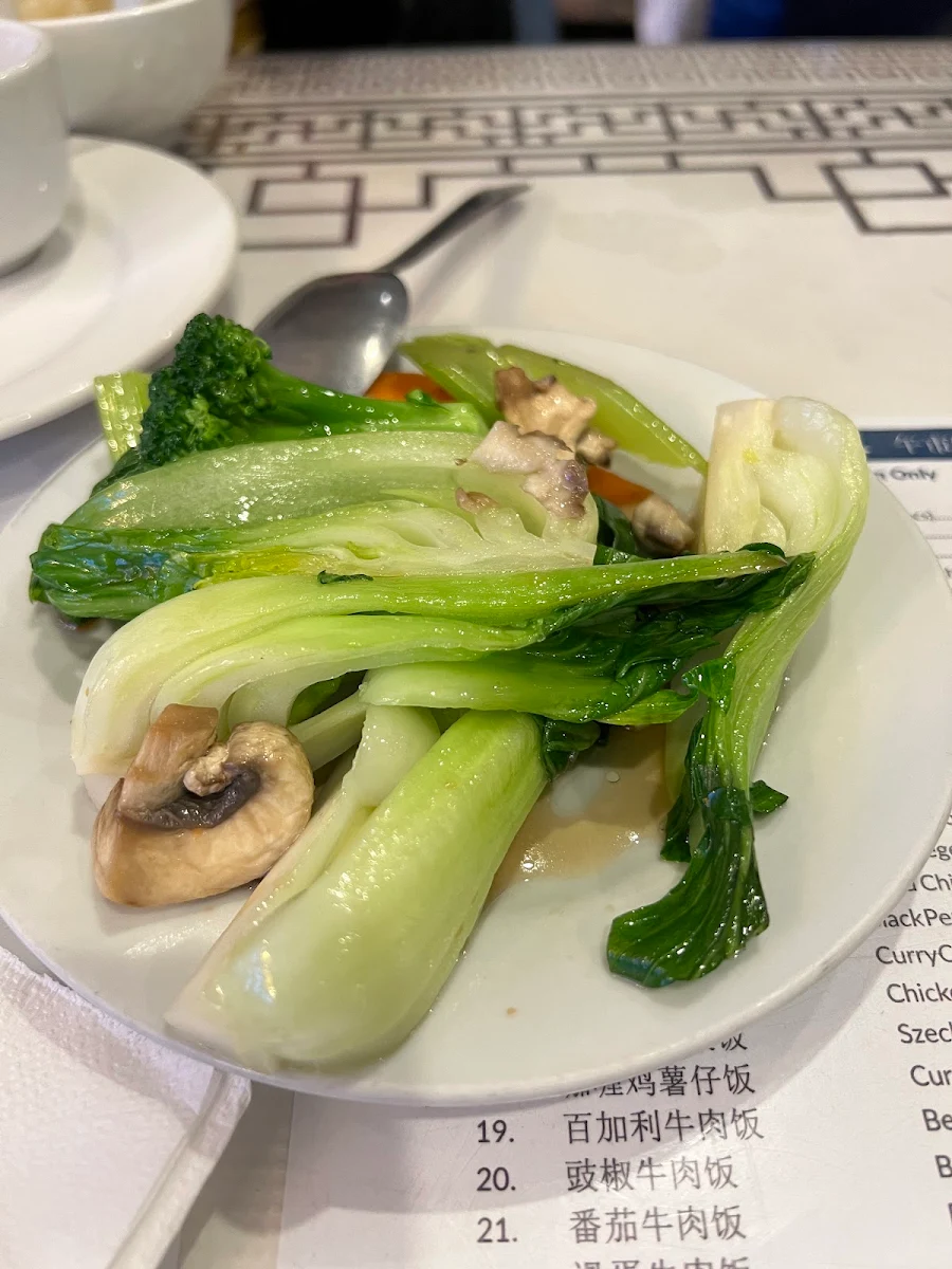 bok choi with garlic sauce 蒜茸白菜